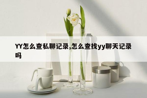 YY怎么查私聊记录,怎么查找yy聊天记录吗