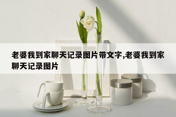 老婆我到家聊天记录图片带文字,老婆我到家聊天记录图片