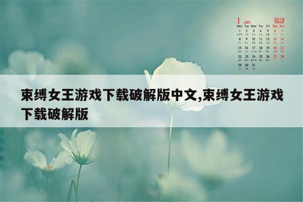 束缚女王游戏下载破解版中文,束缚女王游戏下载破解版