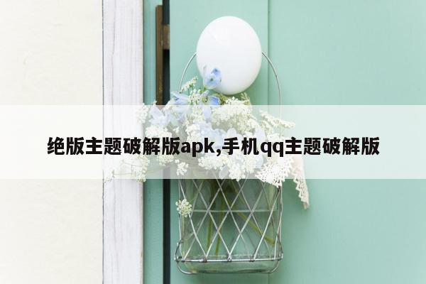 绝版主题破解版apk,手机qq主题破解版