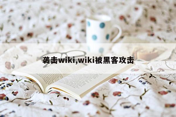 袭击wiki,wiki被黑客攻击